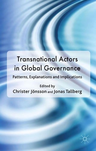 Transnational actors in global governance
