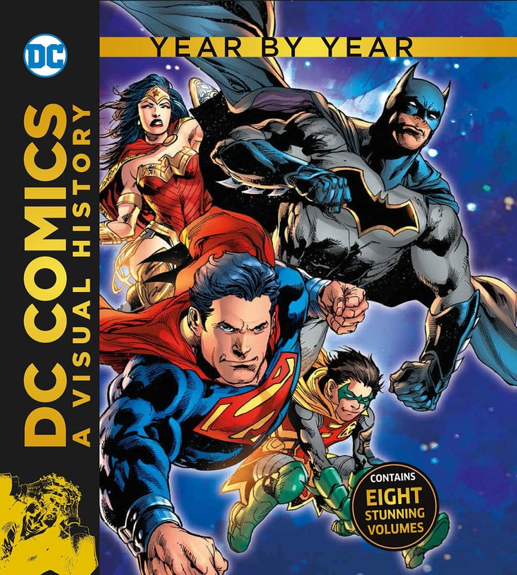 DC Comics: A Visual History Collection - 8 Books