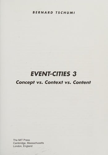 Event-cities 3
