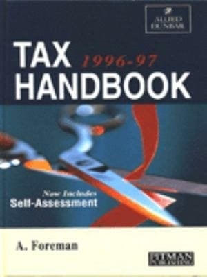 Allied Dunbar Tax Handbook 1996-97