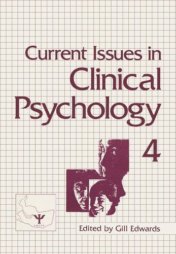Current Issues in Clinical Psychology Volume 4