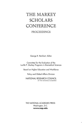 The Markey Scholars Conference Proceedings