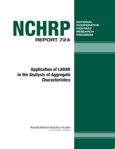 Application of LADAR in the Analysis of Aggregate Characteristics