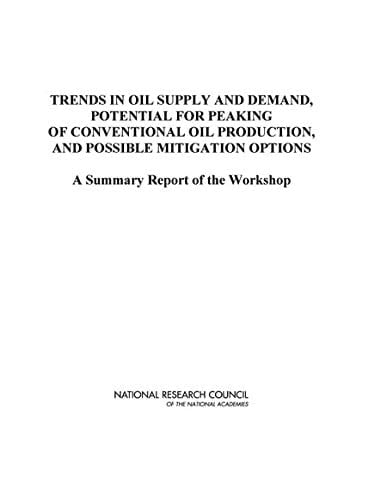 Trends in Oil Supply and Demand, the Potential for Peaking of Conventional Oil Production, and Possible Mitigation Options: A Summary Report of the Workshop