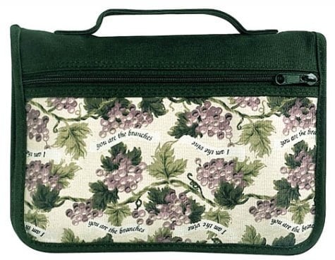 Bible Cover Large Grapevine Nantucket Canvas Collection