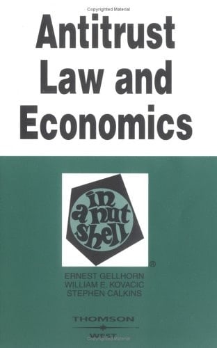Antitrust Law and Economics in a Nutshell