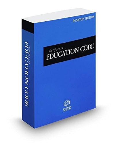 California Education Code, 2015