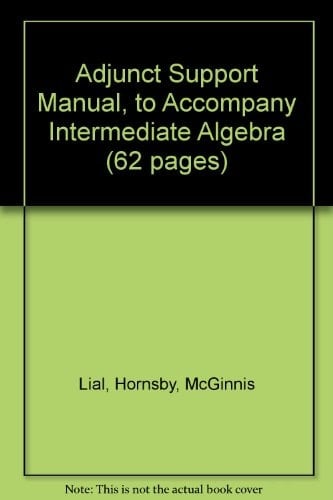 Adjunct Support Manual