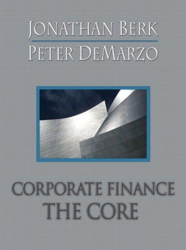 Corporate finance: the core