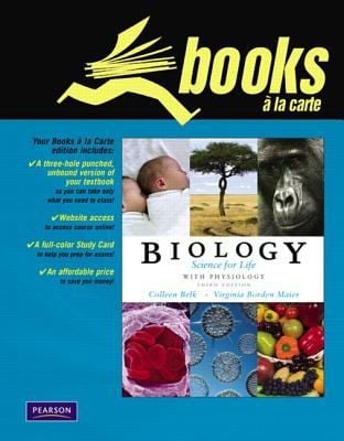 Books A La Carte Plus For Biology Science For Life With Physiology