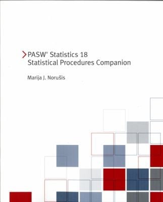 Pasw Statistics 18 Statistical Procedures Companion