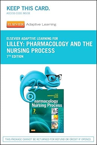 Elsevier Adaptive Learning for Pharmacology and the Nursing Process Access Card