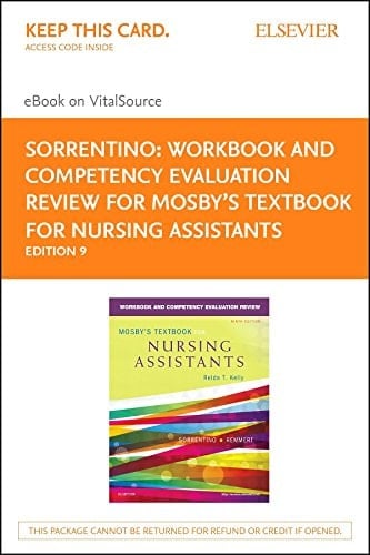 Workbook and Competency Evaluation Review for Mosby's Textbook for Nursing Assistants - E-Book