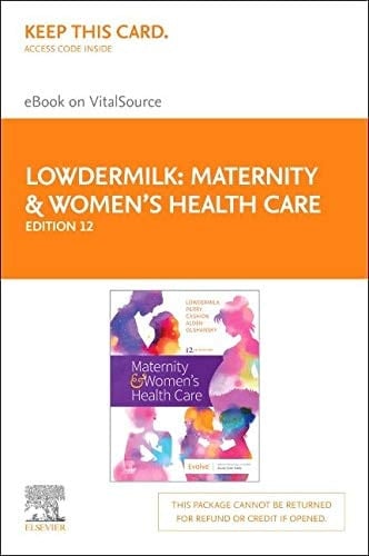 Maternity & Women's Health Care Elsevier eBook on VitalSource (Retail Access Card)
