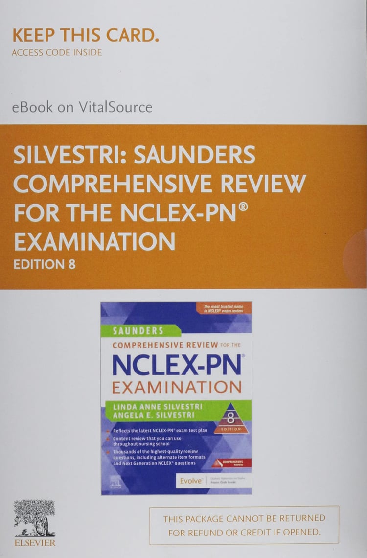 Saunders Comprehensive Review for the NCLEX-PN® Examination - Elsevier eBook on VitalSource (Retail Access Card)
