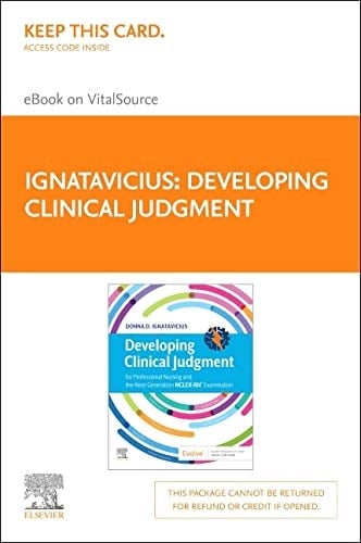 Developing Clinical Judgment Elsevier eBook on VitalSource (Retail Access Card)