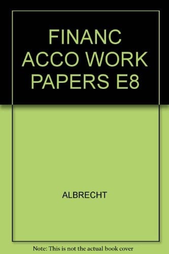 Financ Acco Work Papers E8