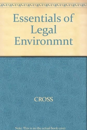 Essentials of Legal Environment