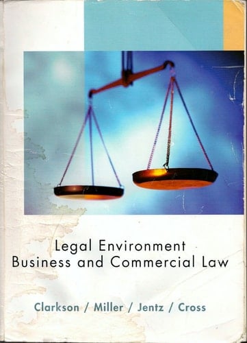 Legal Environment Business & Commercial Law