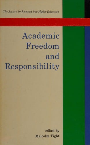 Academic Freedom and Responsibility