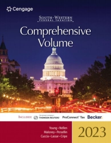 CNOWv2 for Young/Nellen/Maloney/Persellin/Cuccia/Lassar/Cripe's South-Western Federal Taxation 2023: Comprehensive, 1 term Instant Access