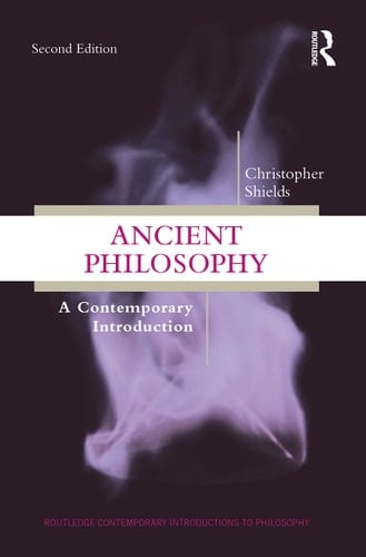 Ancient Philosophy A Contemporary Introduction