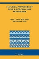 Matching Properties of Deep Sub-Micron MOS Transistors