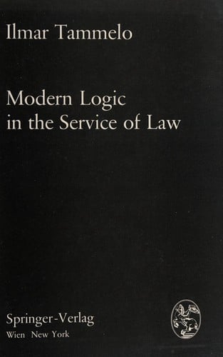 Modern Logic in the Service of Law