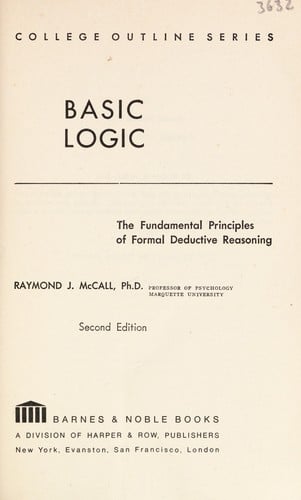 Basic Logic Fundamental Princples of Edition