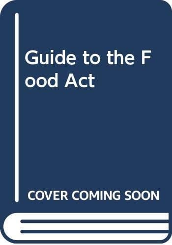 Guide to the Food Act