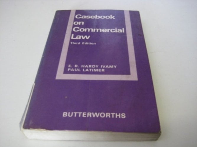 Casebook on Mercantile Law