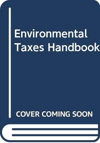 Environmental Taxes Handbook 2001-02