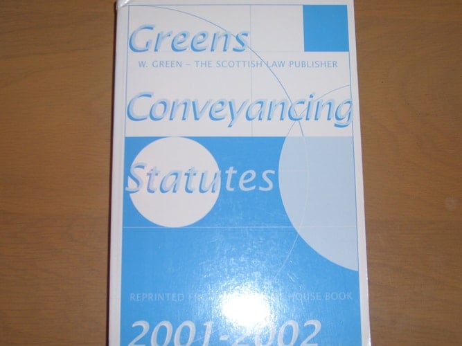 Conveyancing Statutes 2001