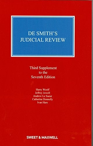 De Smith's Judicial Review
