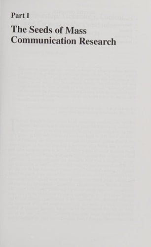 Communication Yearbook 35
