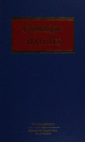"Current Law" Statutes 1982: Annotated. Ed. P. Allsop