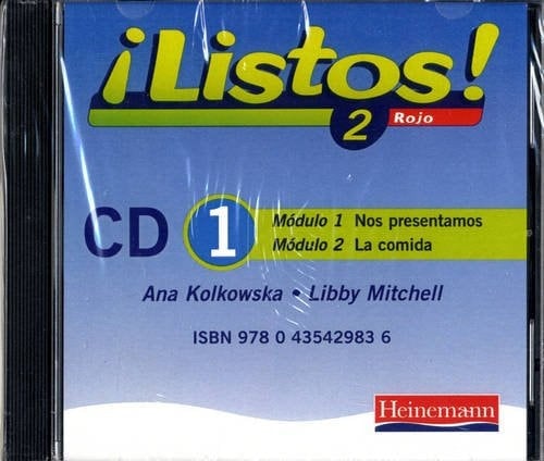 Listos! 2: Rojo - Cds
