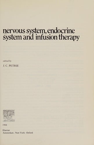 Nervous Syst, Endo Syst: (New Comprehensive Biochemistry)