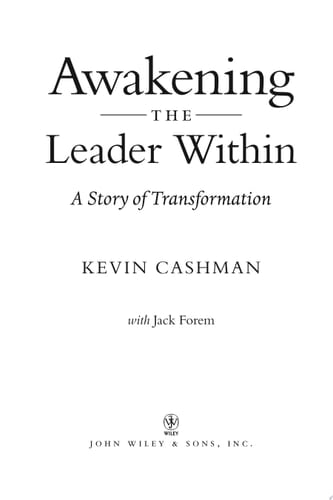 Awakening the Leader Within: A Story of Transformation