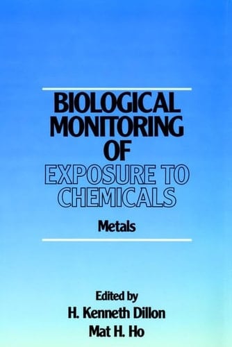 Biological Monitoring of Exposure to Chemicals: Metals