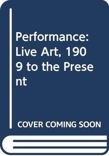 Performance Live Art, 1910-1970