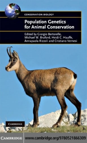 Population Genetics for Animal Conservation