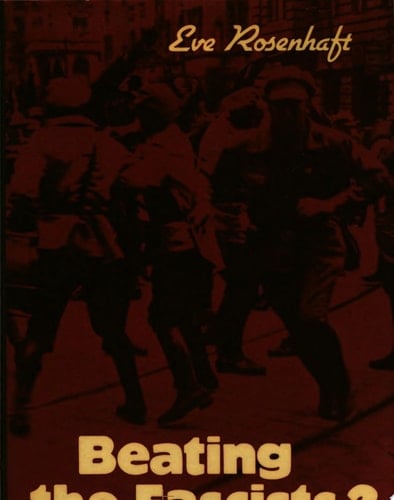 Beating the Fascists? The German Communists and Political Violence 1929-1933