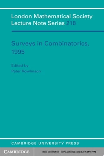 Surveys in Combinatorics, 1995