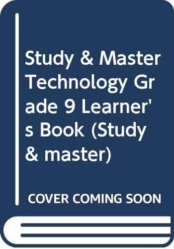 Study & Master Technology Grade 9 Learner's Book