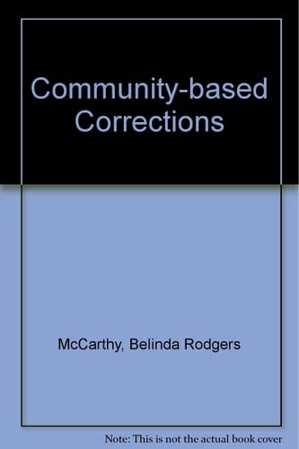 Community-based Corrections