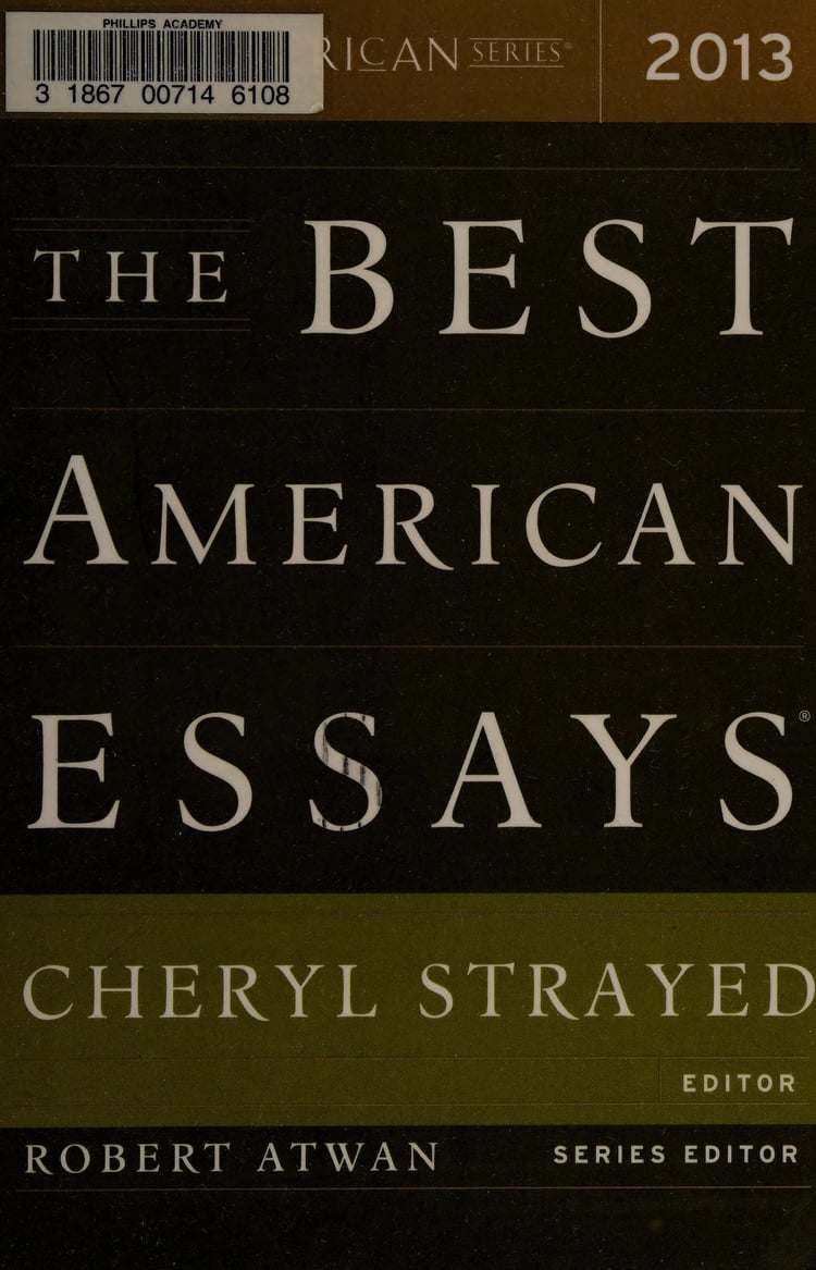 The Best American Essays 2013