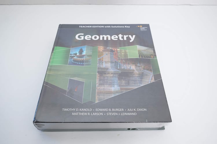 HMH Geometry Teacher Edition with Solutions 2015