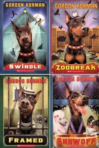 Swindle 4 Book Set: Swindle / Zoobreak / Framed / Showoff (Swindle) by Gordon Korman (2013-05-03)