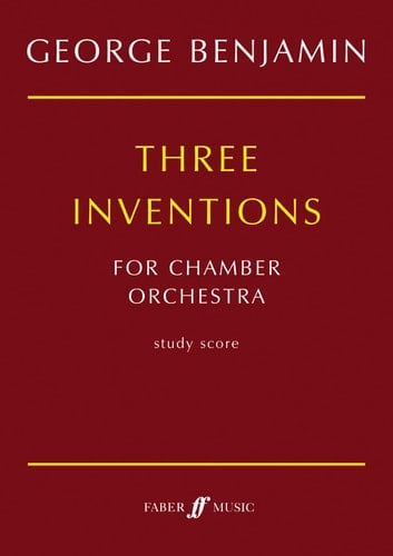 Three Inventions: Score (Faber Edition)